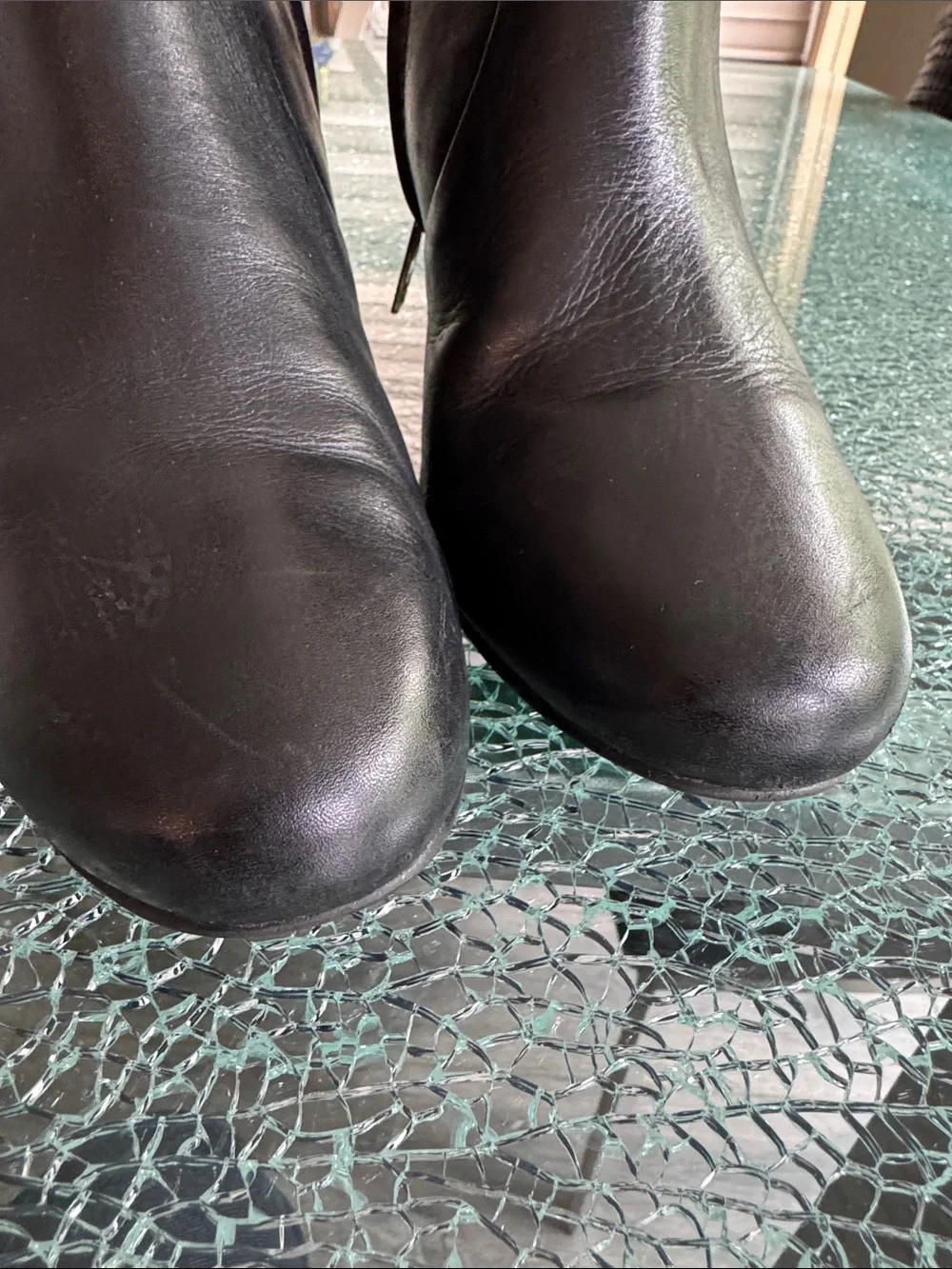 Tory Burch women's Black Ankle‎ Booties with Side Zip 10 M
